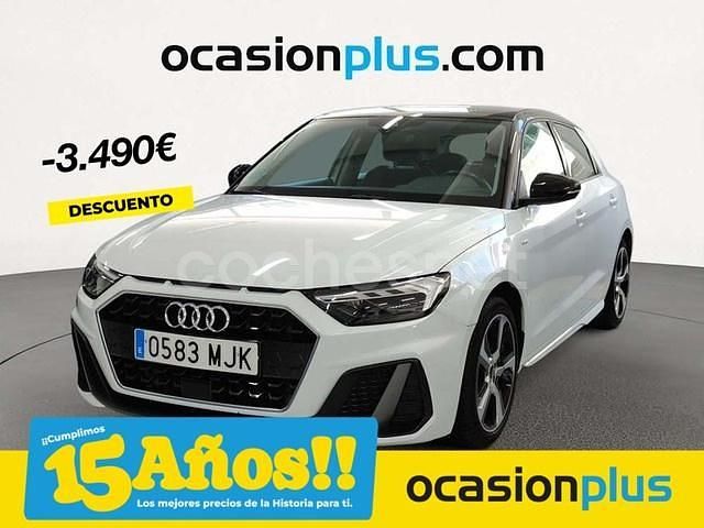 Blanco Usado 2023 Audi A1 Sportback S-Line Utilitario | 21.450 € (Precio justo) - Imagen 1/4