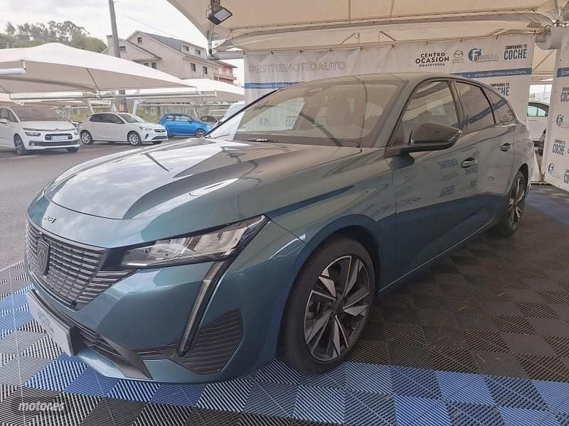 Usado Peugeot 308 SW Allure 130 CV (95 kW) 2023 Azul Familiar
