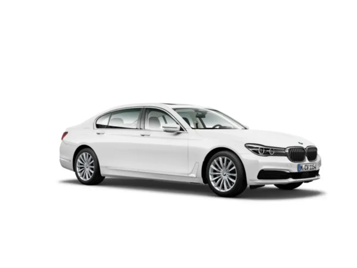 Usado BMW 740L Comfort Edition 320 CV (235 kW) 2016 Blanco Berlina
