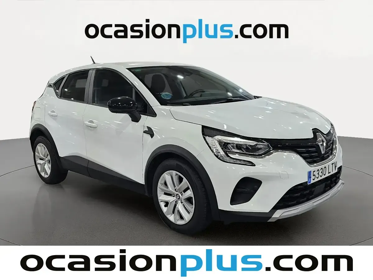 Usado Renault Captur Intens 100 CV (73 kW) 2021 Blanco SUV