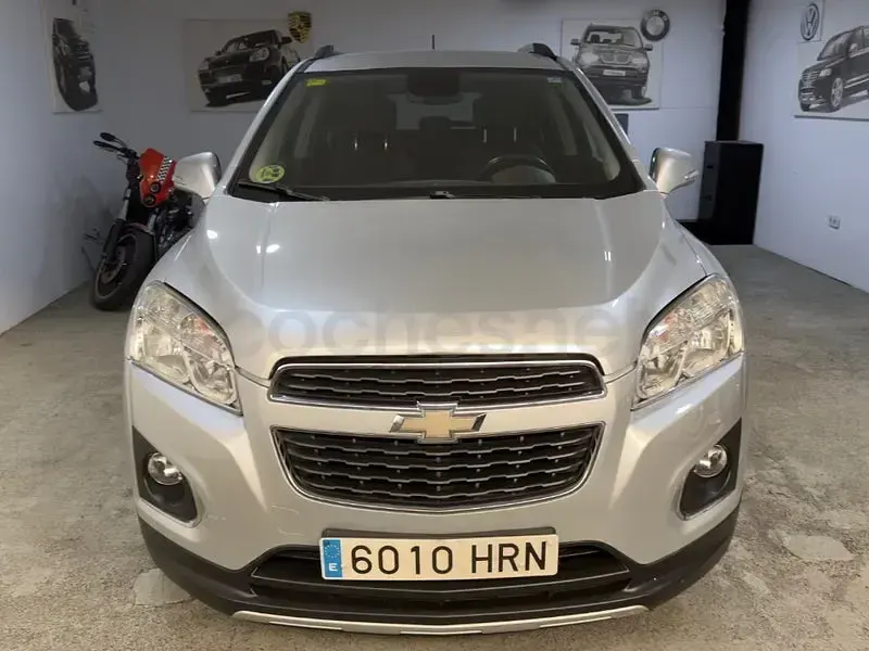 Usado Chevrolet Trax LT 130 CV (95 kW) 2013 Gris / plata SUV