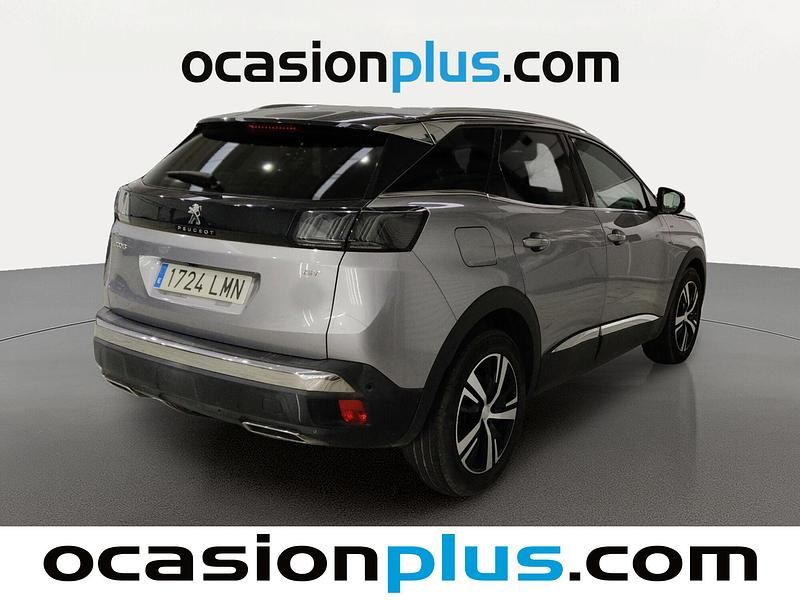 Usado Peugeot 3008 GT 130 CV (95 kW) 2021 Gris Recogida