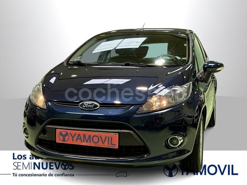 Azul Usado 2012 Ford Fiesta Trend Berlina | 7450 € (Un poco caro) - Imagen 1/4