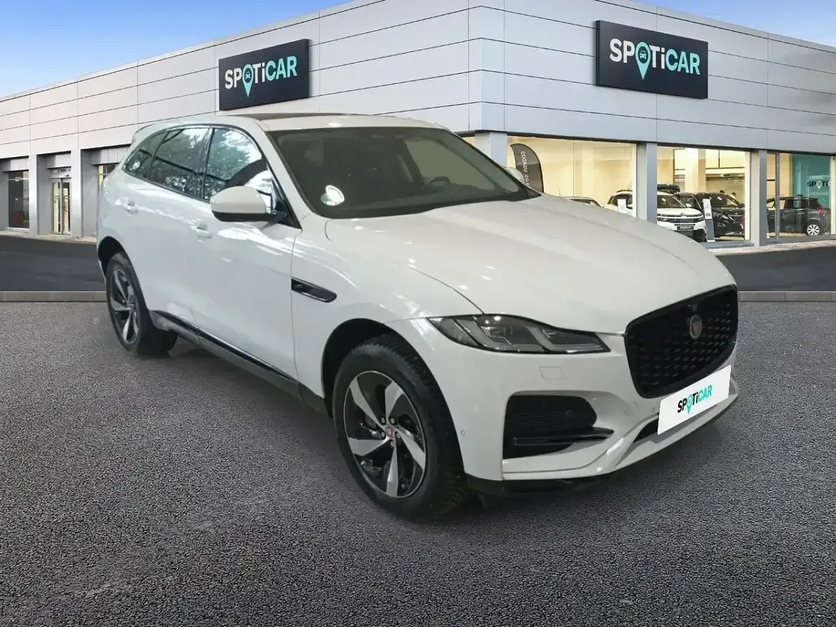 Usado Jaguar F-Pace S 204 CV (150 kW) 2021 Blanco SUV