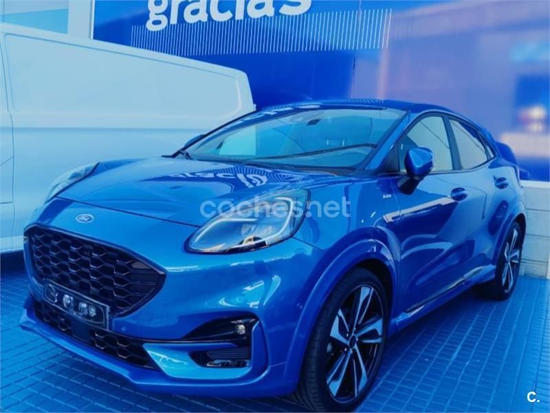 Azul Usado 2021 Ford Puma ST-Line X SUV | 17.700 € (Precio justo) - Imagen 1/4