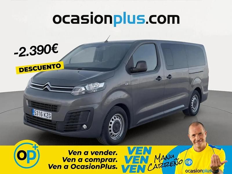 Käytetty Citroën Jumpy Comfort 150 HP (110 kW) 2019 Harmaa Tila-auto