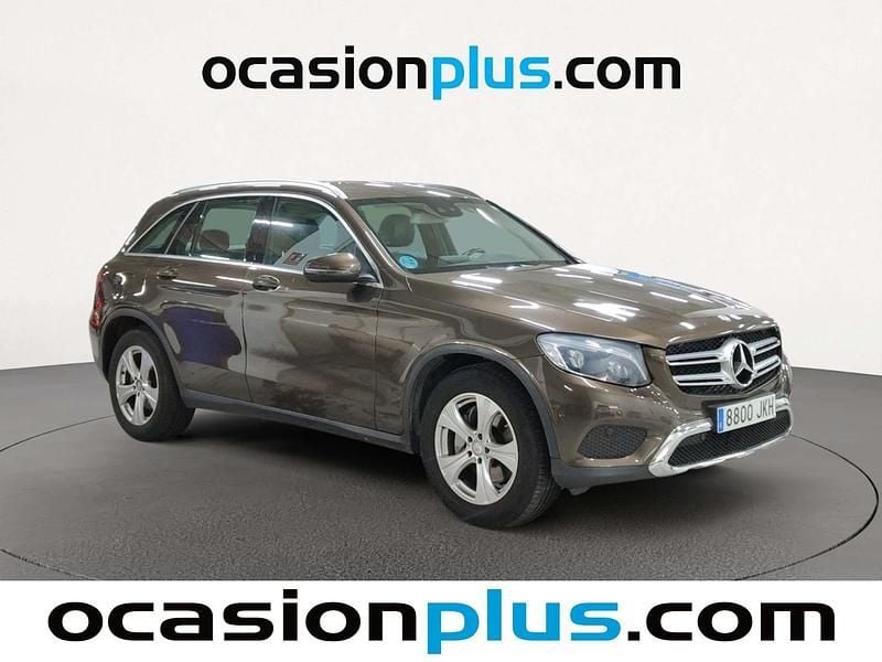 Usado Mercedes GLC220 170 CV (125 kW) 2015 Marrón SUV