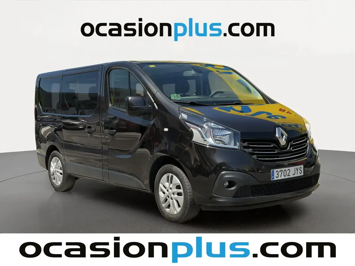 Usado Renault Trafic 145 CV (106 kW) 2017 Negro Monovolumen