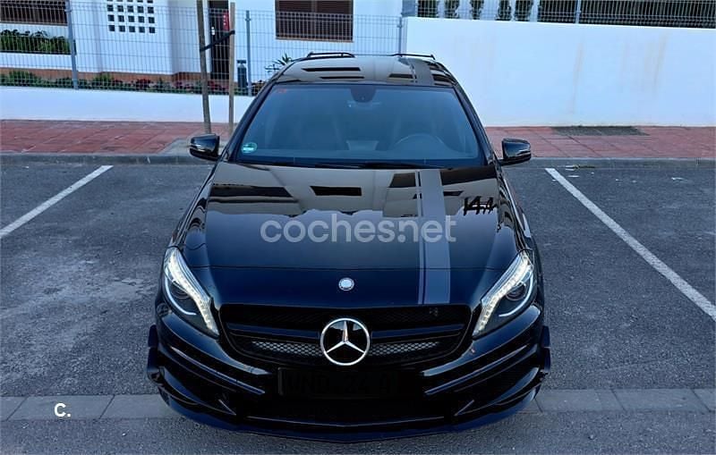 Usado Mercedes A250 AMG line 211 CV (155 kW) 2015 Negro Berlina