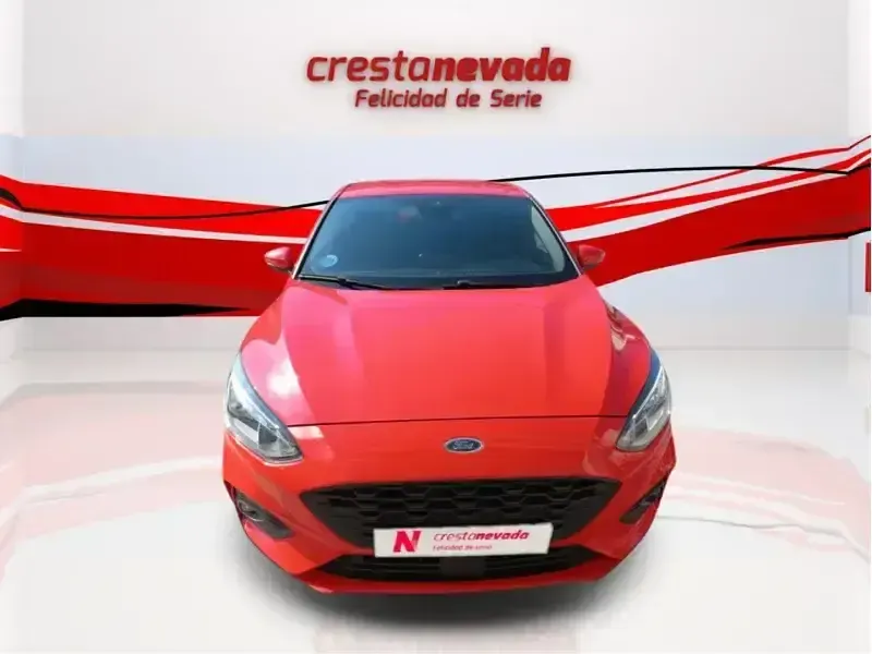 Usado Ford Focus ST-Line 125 CV (91 kW) 2021 Rojo Berlina