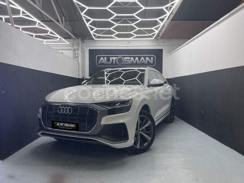 Blanco Usado 2019 Audi Q8 S-Line SUV | 58.890 € (Un poco caro) - Imagen 1/4
