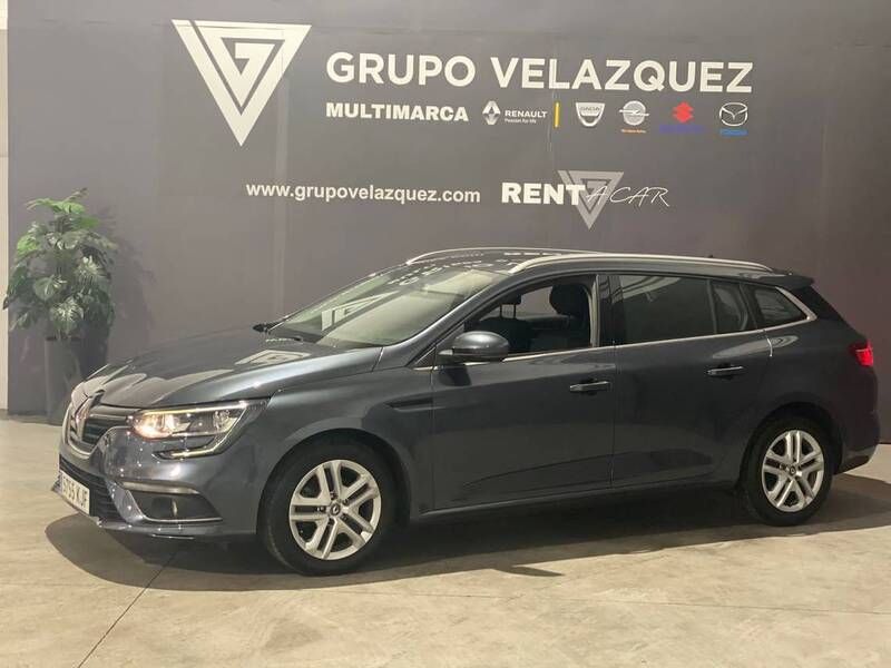 Gris Usado 2018 Renault Mégane GrandTour Business Familiar | 12.990 € (Un poco caro) - Imagen 1/4