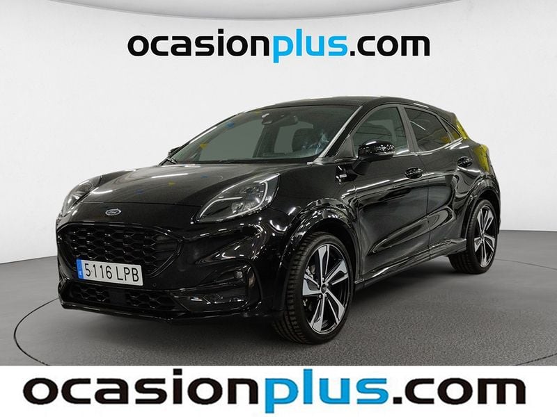 Negro Usado 2021 Ford Puma ST-Line X SUV | 19.991 € (Precio justo) - Imagen 1/4