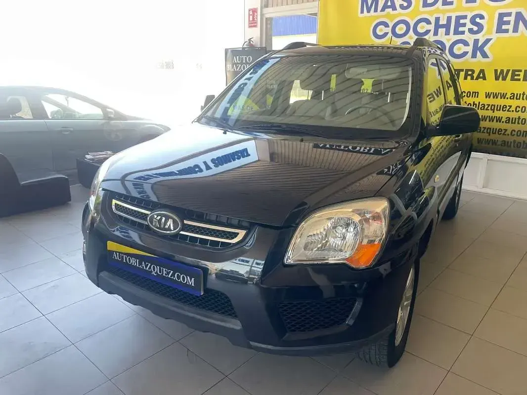 Usado Kia Sportage 141 CV (103 kW) 2008 Negro SUV
