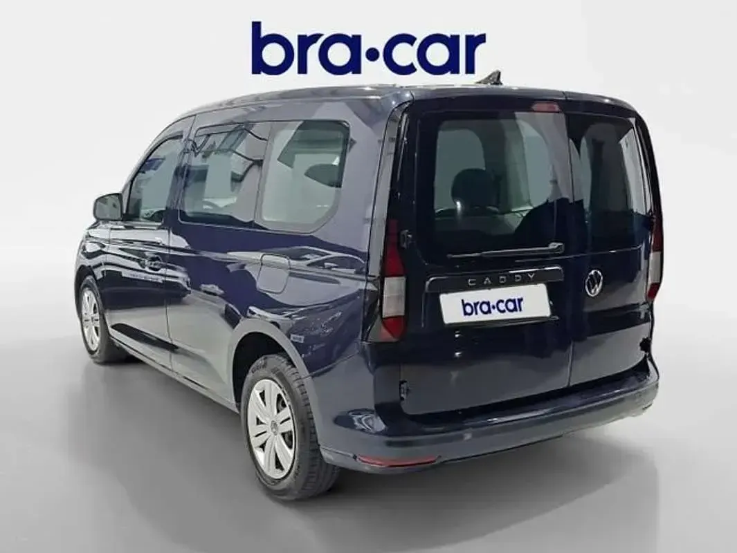 Usado VW Caddy 102 CV (75 kW) 2023 Azul Monovolumen