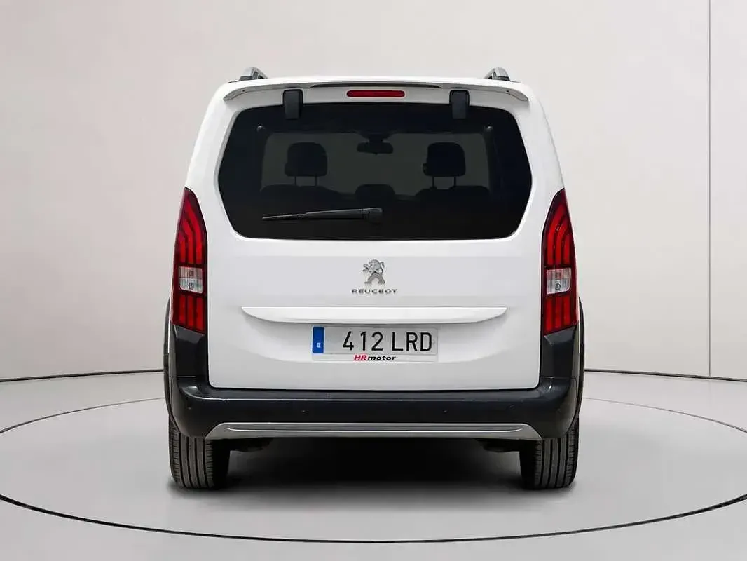 Usado Peugeot Rifter Allure 102 CV (75 kW) 2021 Blanco Monovolumen