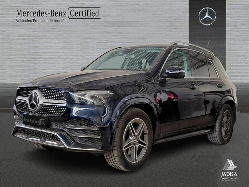 Azul Usado 2019 Mercedes GLE300 AMG line SUV | 55.990 € (Buen precio) - Imagen 1/4