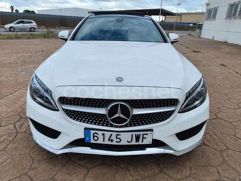 Usado Mercedes C220 170 CV (125 kW) 2017 Blanco Coupe