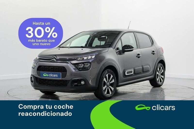 Gris Usado 2024 Citroën C3 PureTech Utilitario | 12.690 € (Super precio) - Imagen 1/4