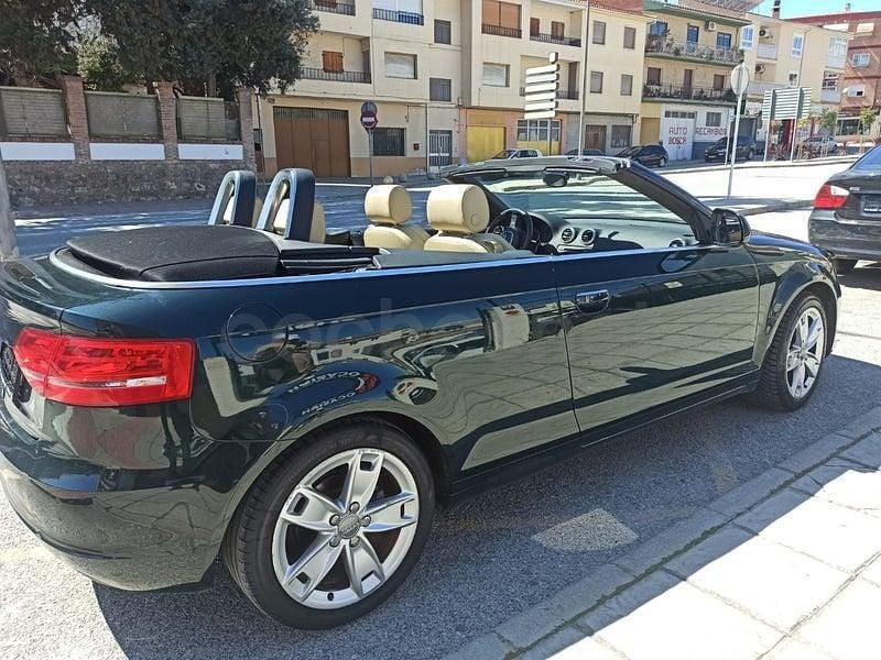 Usado Audi A3 Cabriolet Ambition 105 CV (77 kW) 2010 Verde Descapotable