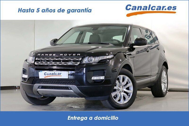 Negro Usado 2014 Land Rover Range Rover evoque Pure SUV | 15.905 € (Caro) - Imagen 1/4