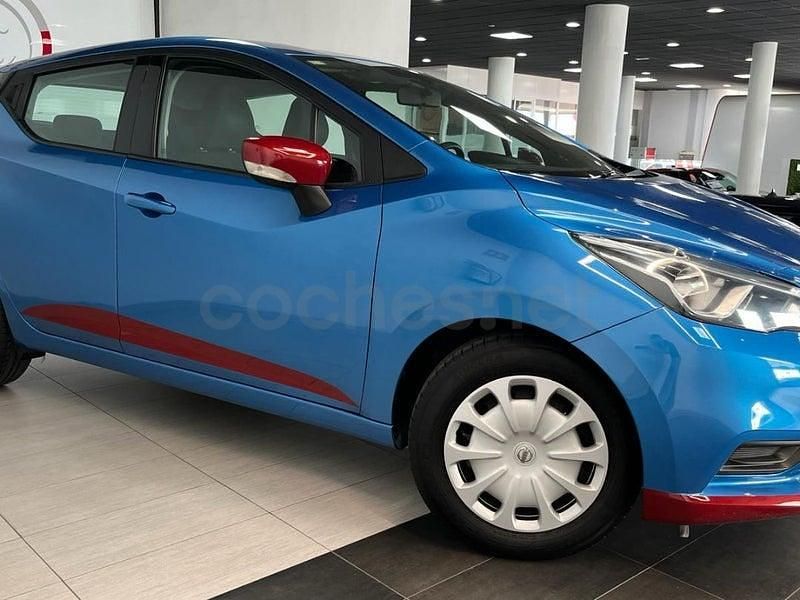 Usado Nissan Micra Visia 71 CV (52 kW) 2018 Azul Utilitario