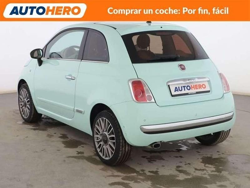 Usado Fiat 500 Lounge 69 CV (50 kW) 2015 Verde Utilitario