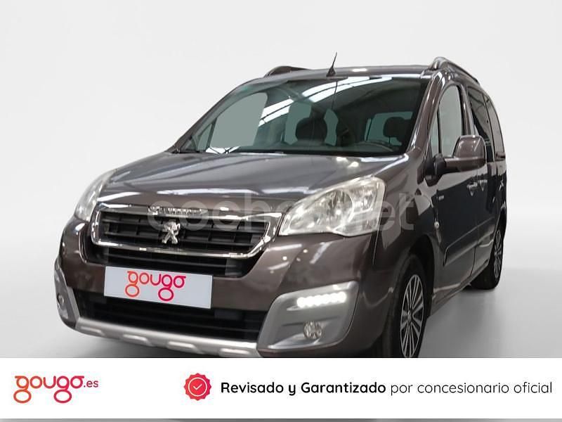 Gris / plata Usado 2017 Peugeot Partner Tepee Style Monovolumen | 10.800 € (Precio justo) - Imagen 1/4