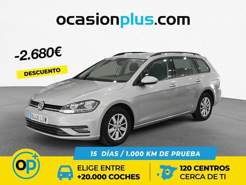 Gris Usado 2020 VW Golf VII Edition Familiar | 12.990 € (Precio justo) - Imagen 1/4