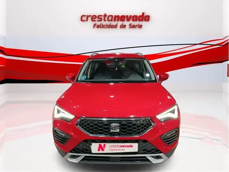 Usado Seat Ateca Style 150 CV (110 kW) 2021 Rojo SUV