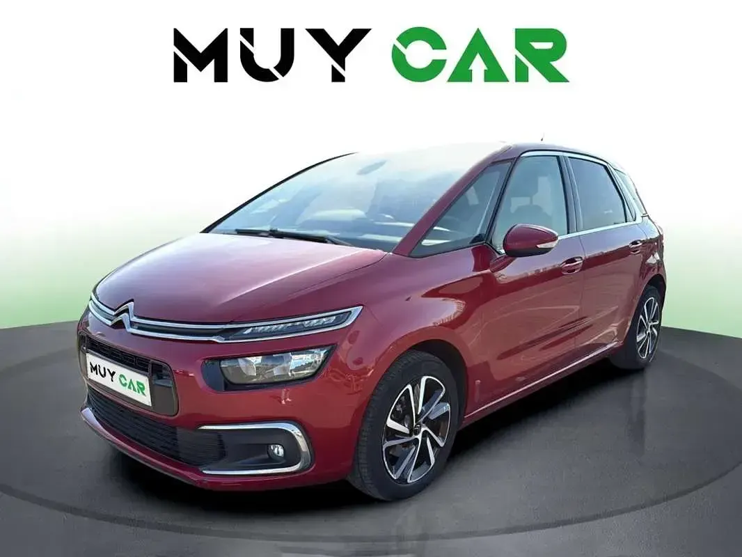 Usado Citroën C4 Picasso Feel 120 CV (88 kW) 2018 Rojo Monovolumen