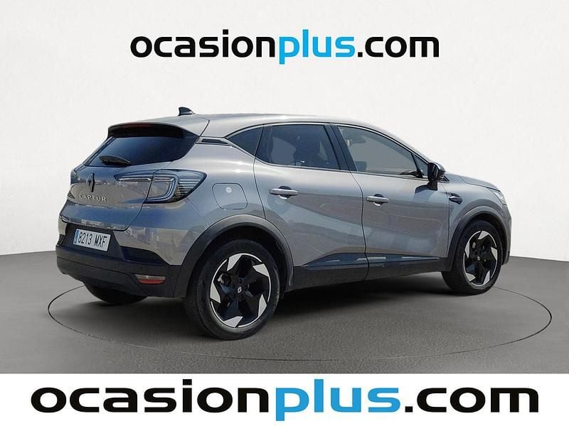 Usado Renault Captur Techno 90 CV (66 kW) 2024 Gris SUV