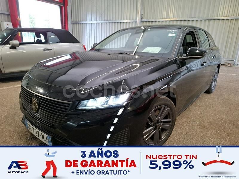 Negro Usado 2022 Peugeot 308 S Familiar | 15.200 € (Precio justo) - Imagen 1/2