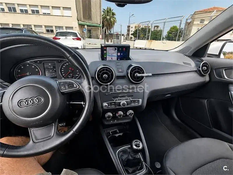 Usado Audi A1 Sportback S-Line 95 CV (69 kW) 2016 Blanco Utilitario