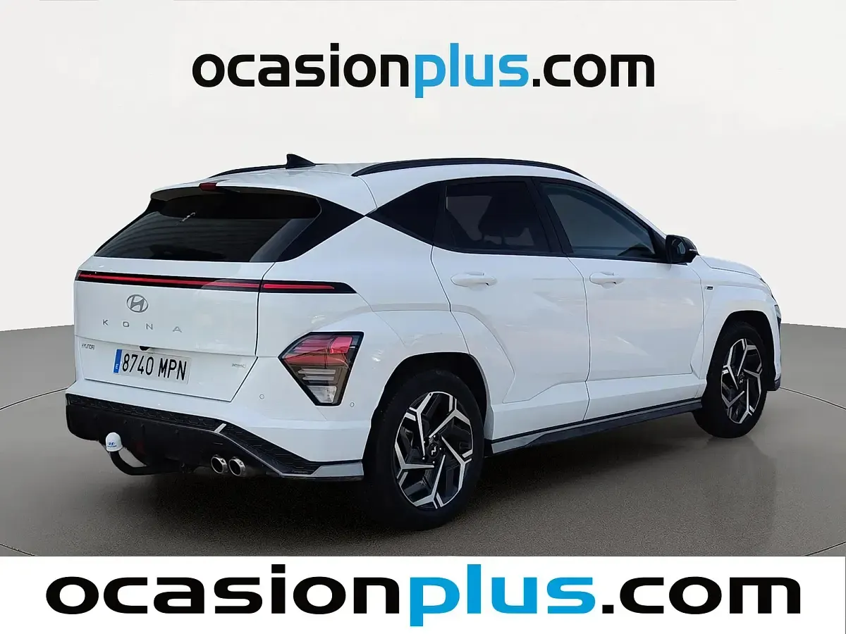 Usado Hyundai Kona N Line 199 CV (146 kW) 2024 Blanco SUV