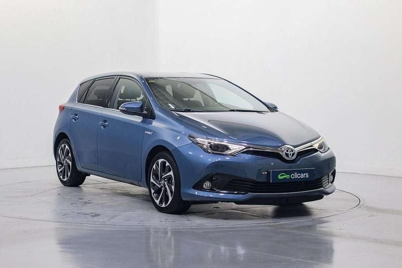 Usado Toyota Auris Hybrid Advance 99 CV (72 kW) 2016 Azul Berlina