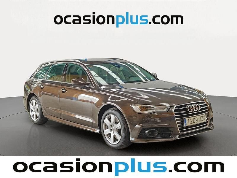 Usado Audi A6 272 CV (200 kW) 2017 Marrón Familiar