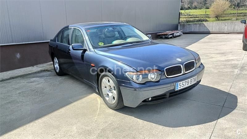 Usado BMW 745 333 CV (244 kW) 2002 Azul Berlina