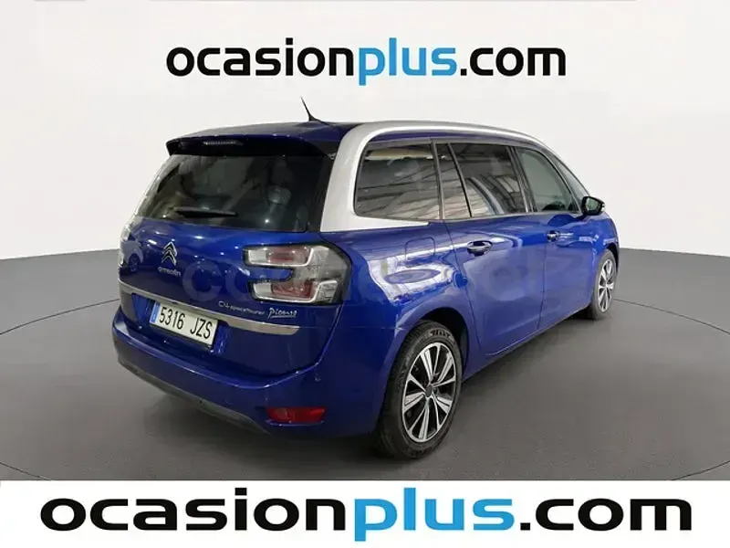 Usado Citroën Grand C4 Picasso Shine 120 CV (88 kW) 2017 Azul Monovolumen