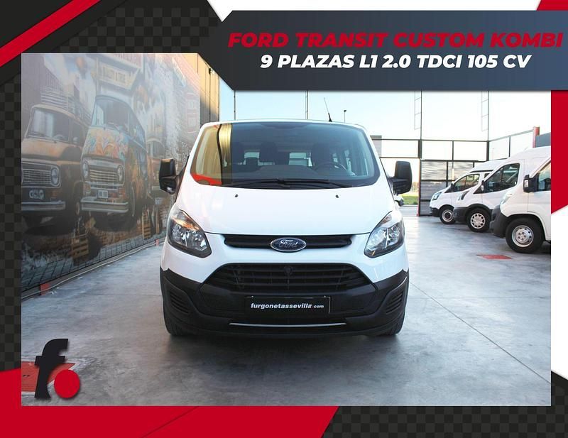 Usado Ford Transit Custom Trend 105 CV (77 kW) 2017 Blanco Familiar
