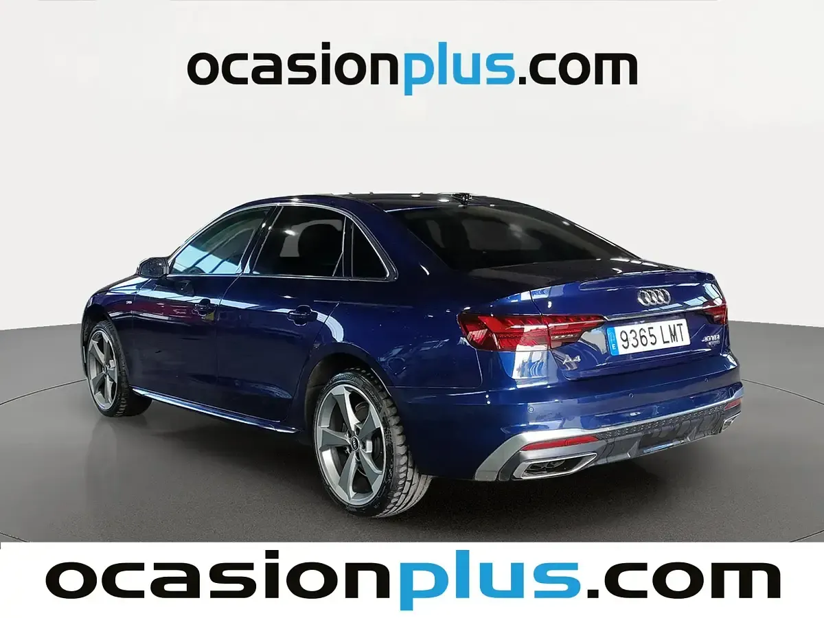 Usado Audi A4 S-Line 204 CV (150 kW) 2021 Azul Berlina