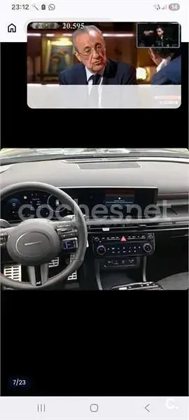 Usado Hyundai Tucson 215 CV (158 kW) 2025 Gris / plata SUV