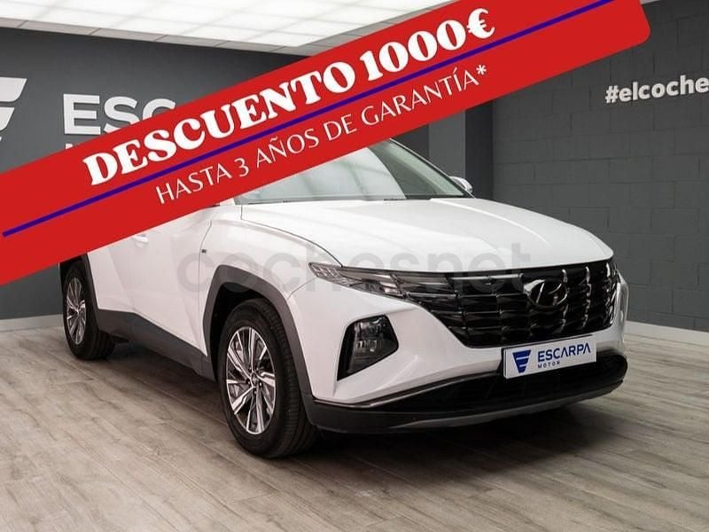 Usado Hyundai Tucson 136 CV (100 kW) 2022 Blanco SUV