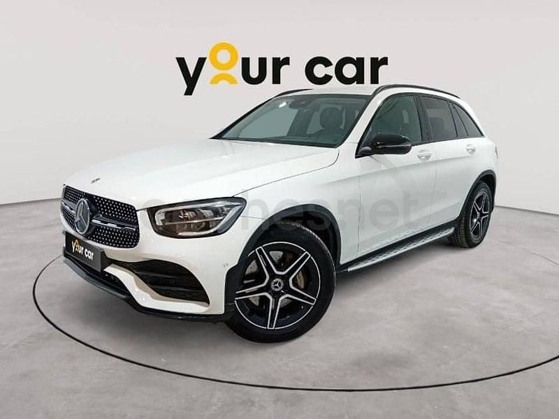 Usado Mercedes GLC220 194 CV (142 kW) 2022 Blanco SUV