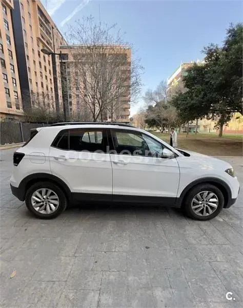 Usado VW T-Cross Advance 95 CV (69 kW) 2019 Blanco SUV