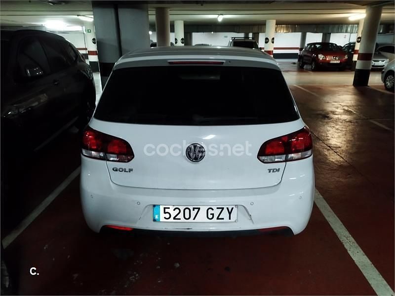 Usado VW Golf VI Sport 105 CV (77 kW) 2010 Blanco Utilitario