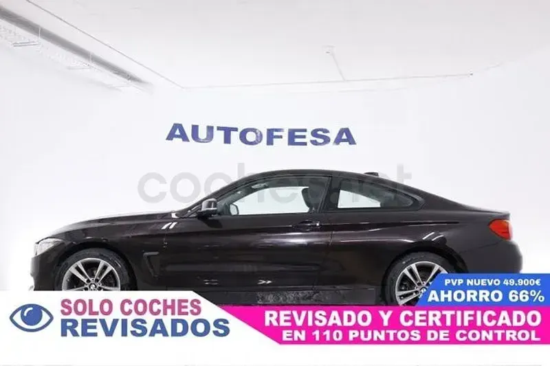 Usado BMW 420 184 CV (135 kW) 2014 Marrón Coupe