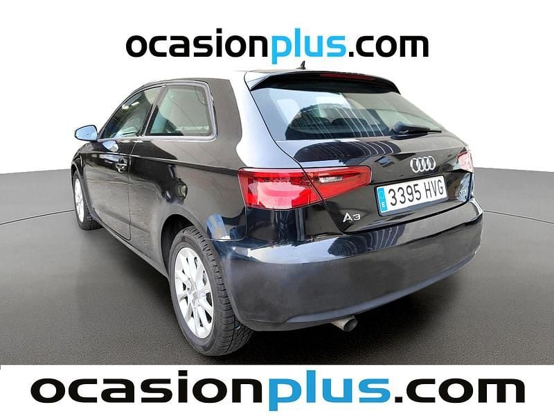 Usado Audi A3 Attraction 105 CV (77 kW) 2014 Negro Utilitario