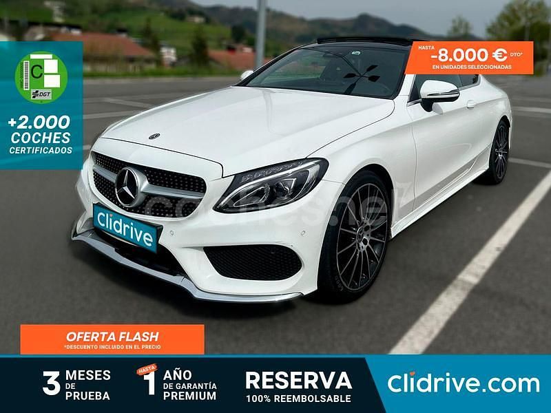 Blanco Usado 2018 Mercedes C220 Coupe | 30.490 € (Precio justo) - Imagen 1/3