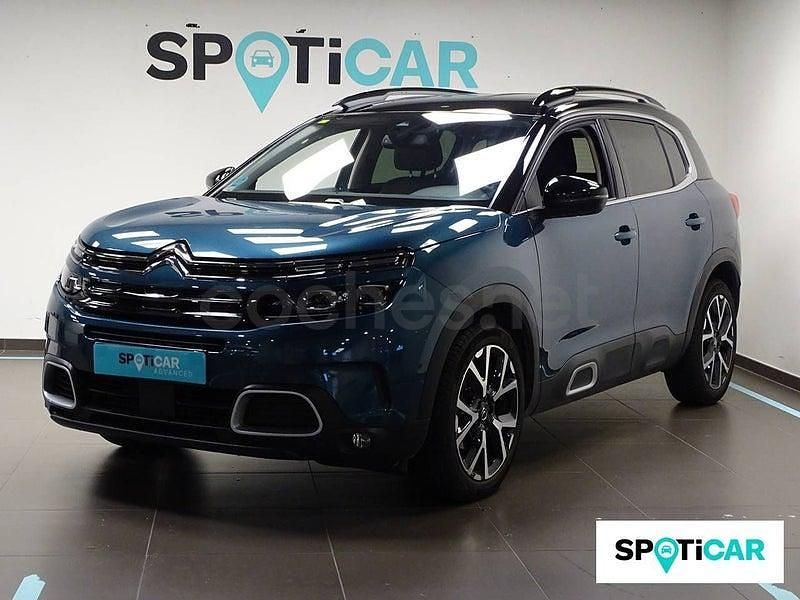 Azul Usado 2020 Citroën C5 Aircross PureTech SUV | 19.995 € (Un poco caro) - Imagen 1/4